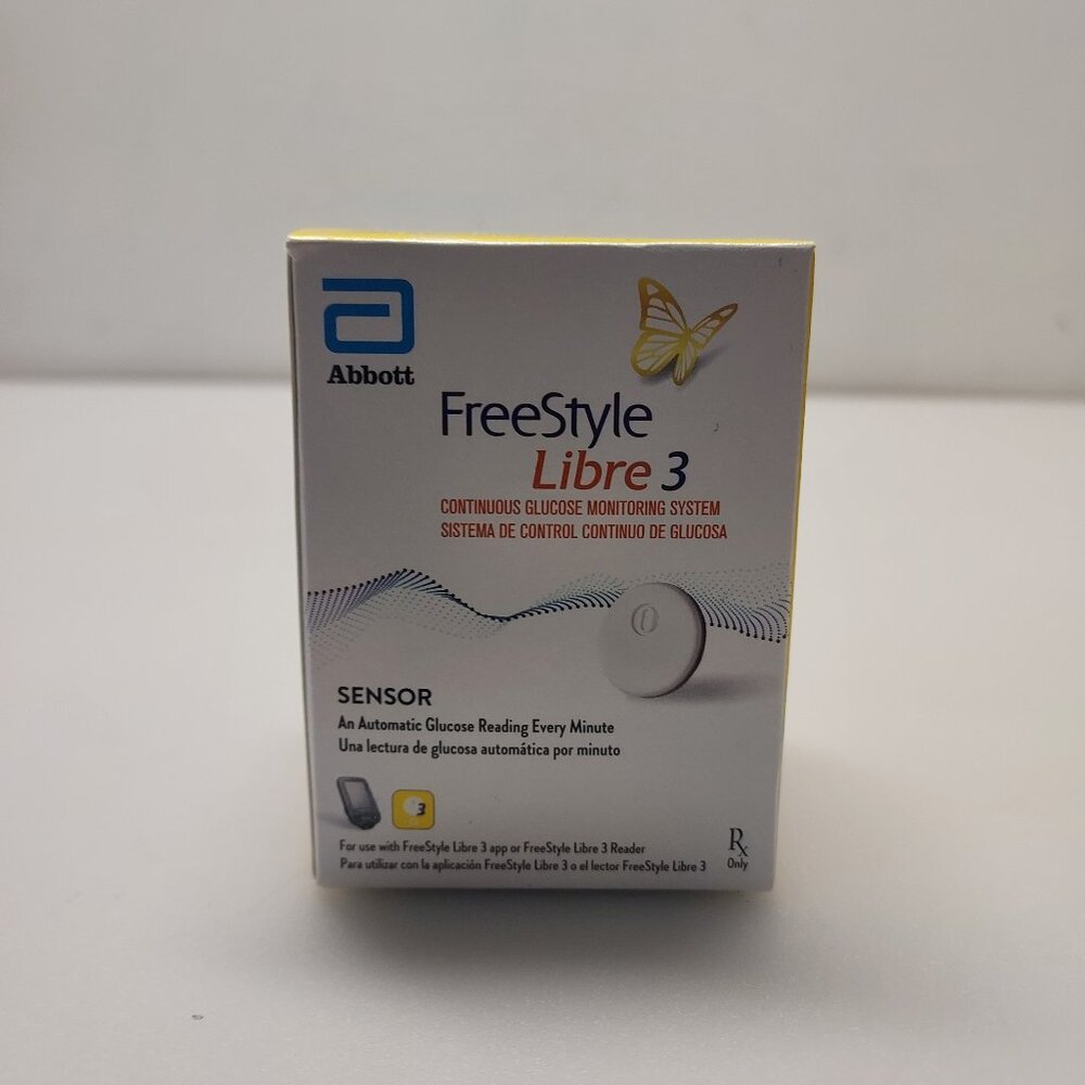 FREESTYLE_LIBRE3_ BRAND NEW FACTORY SEALED 100% GENUINE AUTHENTIC